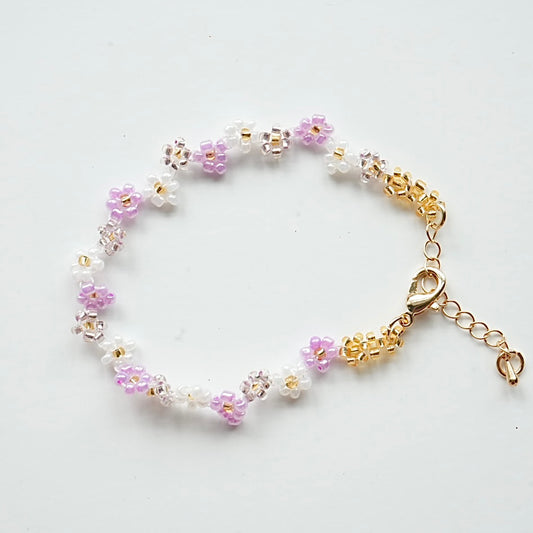 Lavender Fields Beaded Bracelet 💜✨